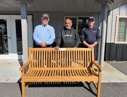 NER Dedicates Bench to Thompson Speedway