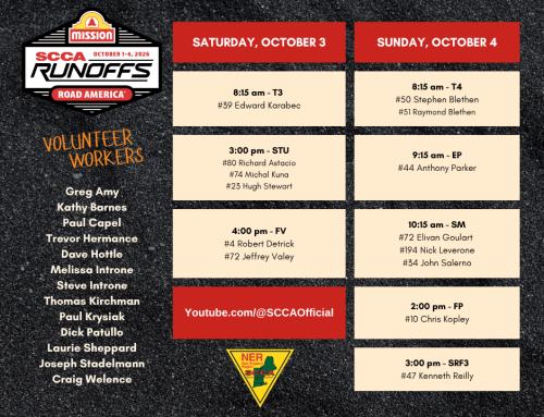 63rd Runoffs Commences at Road America